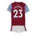Cheap Aston Villa Philippe Coutinho #23 Home Football Kit Children 2022-23 Short Sleeve (+ pants)